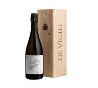 Spumante Metodo Classico CONTROCORRENTE BRUT 48 mesi Cassa Legno - De Vigili