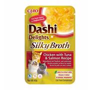 Spuntino per Cat Inaba Dashi Delights Silky Broth Pollo 40 g