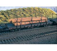 Spur H0 - Bachmann Carro Log con Tronchi - 18849 Neu