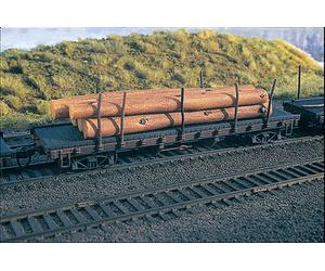 Spur H0 - Bachmann Carro Log con Tronchi - 18849 Neu