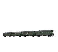 Spur H0 Brawa 46779 Carrozza Bif-28 / Bi-28 / Bi-28 E Bi-28 DB, Set Di 4