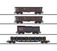 Spur H0 Märklin 46915 Set Di Carri Merci 4 Pezzi DB AG Invecchiato MHI Nuovo OVP