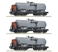 Spur H0 Roco 6600062 - Set Di 3 Pezzi: Cisterne, DRG Nuovo OVP