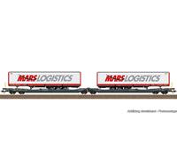 Spur H0 TRIX 24472 Carrello A Giunto Sdggmrss MARS Logistics MFD Nuovo OVP