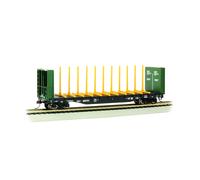 Spur HO - Bachmann 52' Centerbeam Bulkhead Flatcar Canadian National