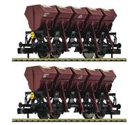 Spur N Fleischmann 6660060 Set 2 Pezzi: Carri A Ribaltamento, DB Nuovo OVP