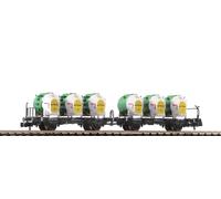 Spur N Fleischmann 823306 Carrello Contenitore Doppio, DB Nuovo OVP