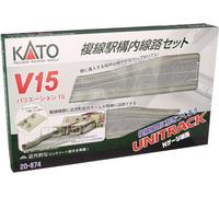 Spur N - Kato Unitrack Set Di Binari V15 - 20874 Neu