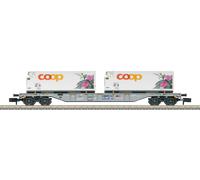 N vagone per container Coop ® di FFS MiniTrix 15494