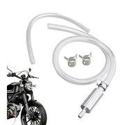 Spurgo Freno - Valvola tubo di sfiato,Estrattore flessibile trasparente morbido per manutenzione scooter moto riparazione