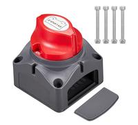 Spurtar Stacca Batteria On-Off 250A Staccabatteria Auto Interruttore | 12V 24V 48V DC per Camper, Yacht, Barca, Camion, Autobus
