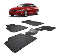Spurtar Tappetino per auto adatto per BMW Serie 3/4 F30 F31 F32 F33 F36 320i 328i 335i Tappetino per veicolo per tutte le stagioni Tappetini in gomma per auto