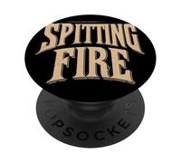 Sputare il discorso di fuoco abbastanza sguardo PopSockets PopGrip Adesivo