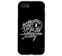 Sputnik 1 Primo Satellite URSS Storia Spaziale Scienza Design Custodia per iPhone SE (2020) / 7/8