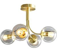Sputnik Chandelier Modern - E27 LED Pendant Lighting Lights Chandelier Ceiling Light Gold Compatible with Living Room,Kitchen,Bedroom,Dining Room,lampade per Soggiorno