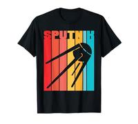 Sputnik Vintage Space Gagarin Maglietta