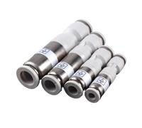 SPV SPU Pneumatic Pipe Control Valve Non-Reversing 4mm 6mm 8mm One-way Valve Quick Plug One Way Pneumatic Pipe Connector(SPU 8)