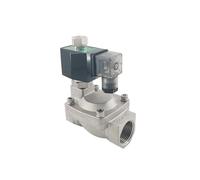SPX-20K Stainless Steel 3/4 Inch Orifice 20mm 16 Bar 304 For Water Normally Open Pilot Solenoid Valve(AC 220V_FKM)