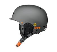 Spy - Casco da sci - Galactic Mips Matte Gray Spy For Life - Taglia 59-61 cm - Grigio