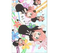 Spy Family Notebook: Spy Family Wide Ruled, 6x9, 120 Pages | Best gift for music lovers, Perfect present for Anya fans & Anime lovers