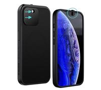 Spy-Fy Privacy Cover con MagSafe per iPhone 15 con cover per fotocamera anteriore e posteriore | nero | Proteggi il tuo iPhone e la tua privacy | 6,1