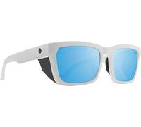 Spy Helm Tech Occhiali Da Sole Tech Matte White Polarizzati Ice Blue M°