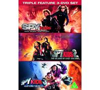 Spy Kids 3-Movie Collection (DVD) Emily Osment Sylvester Stallone Steve Buscemi