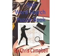 Spy Word Search Puzzle Book: 110 Pages, 55 Puzzles, 6X9 Inch, great for gifts,