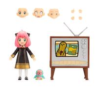 Total Anime Anya Forger - Figura proporzionata da 16,5 cm, con facce intercambia