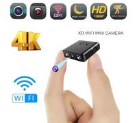 SpyCam Mini Telecamera Spia Wifi 4K FHD Infrarossi P2P Microcamera Sicurezza