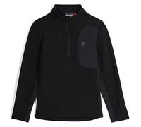 Spyder Mens Bandit 1/2 Zip Black L Maglione