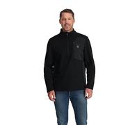 Spyder BANDIT 1/2 ZIP, Men, Black, XXL
