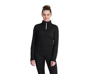 Spyder Charger 1/2 Zip Women, Black, XL