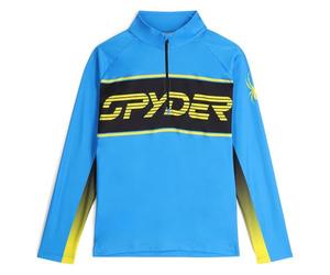 Spyder FONDAMENTALE 1/2 Zip, Uomo, Acido Giallo, M
