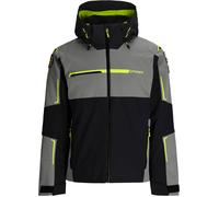 Spyder - Giacca da sci calda da uomo in Primaloft® - Titan Jacket Black per Uomo in Pelle - Taglia L - Nero