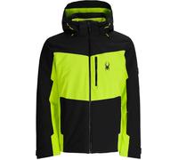 Spyder - Giacca da sci calda e impermeabile - Copper Jacket Black Escape per Uomo in Poliestere Riciclato - Taglia M - Nero