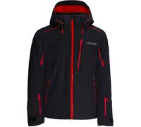 Spyder - Giacca da sci calda e impermeabile in Primaloft® - Leader Jacket Black Escape per Uomo in Poliestere Riciclato - Taglia S - Nero