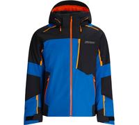 Spyder - Giacca da sci calda e impermeabile in Primaloft® - Leader Jacket Cobalt per Uomo in Poliestere Riciclato - Taglia S - Grigio