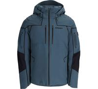 Spyder - Giacca da sci calda e impermeabile in Primaloft® - Pinnacle Jacket Slate Blue per Uomo - Taglia S - Grigio