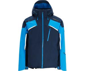 Spyder - Giacca da sci calda in Primaloft® - Leader Jacket True Navy per Uomo in Poliestere Riciclato - Taglia XL - Blu navy