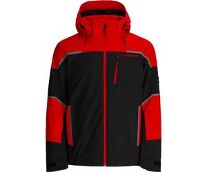 Spyder - Giacca da sci impermeabile e calda - Chambers Jacket Black Escape per Uomo in Poliestere Riciclato - Taglia M - Nero
