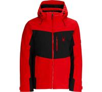 Spyder - Giacca da sci impermeabile e calda - Copper Jacket Spyder Red per Uomo in Poliestere Riciclato - Taglia M - rosso