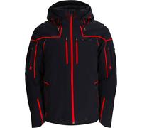 Spyder - Giacca da sci impermeabile e calda in Primaloft® - Pinnacle Jacket Black per Uomo - Taglia M - Nero