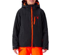 Spyder - Giacca da sci impermeabile e calda - Leader Jacket Kids Black in Poliestere Riciclato - Taglia Bambino L - Nero