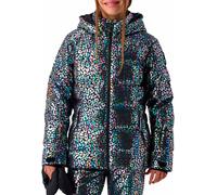Spyder - Giacca da sci impermeabile e calda - Zadie Synthetic Down Jacket Leopard - Taglia Bambino L - Nero
