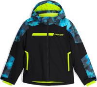 Spyder - Giacca da sci impermeabile e traspirante - Challenger Jacket Black - Taglia Bambino 14a - Nero