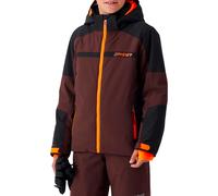 Spyder - Giacca da sci impermeabile e traspirante - Challenger Jacket Mocha - Taglia Bambino L - Marrone