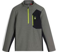 Spyder - Giacca di pile da uomo con mezza zip - Bandit 1/2 Zip Storm per Uomo - Taglia M - Grigio
