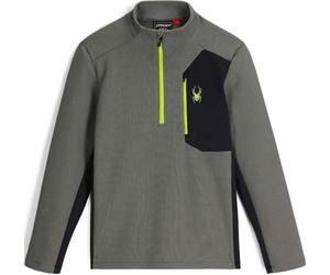 Spyder - Giacca di pile da uomo con mezza zip - Bandit 1/2 Zip Storm per Uomo - Taglia XL - Grigio