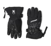 Guanti Spyder Overweb nero eclipse bambino - M